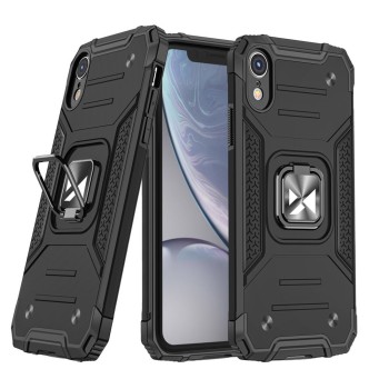 Калъф Wozinsky Ring Armor за iPhone XR black