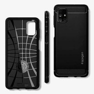 Калъф SPIGEN RUGGED ARMOR за SAMSUNG GALAXY M51, MATTE BLACK