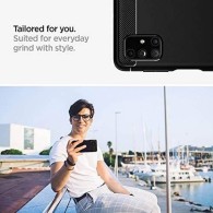Калъф SPIGEN RUGGED ARMOR за SAMSUNG GALAXY M51, MATTE BLACK