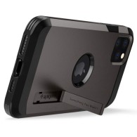 Spigen Tough Armor хибриден кейс с най-висока степен на защита Tech за iPhone 11 Pro Max, Gunmetal