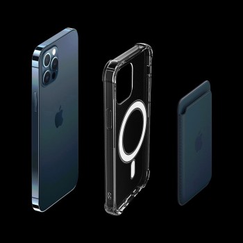 fixGuard Clear Magnetic Case MagSafe за iPhone 12 mini transparent