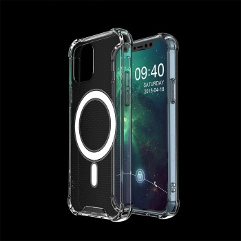 fixGuard Clear Magnetic Case MagSafe за iPhone 12 mini transparent