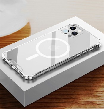 fixGuard Clear Magnetic Case MagSafe за iPhone 12 mini transparent