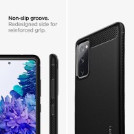 Калъф SPIGEN RUGGED ARMOR за SAMSUNG GALAXY S20 FE, MATTE BLACK