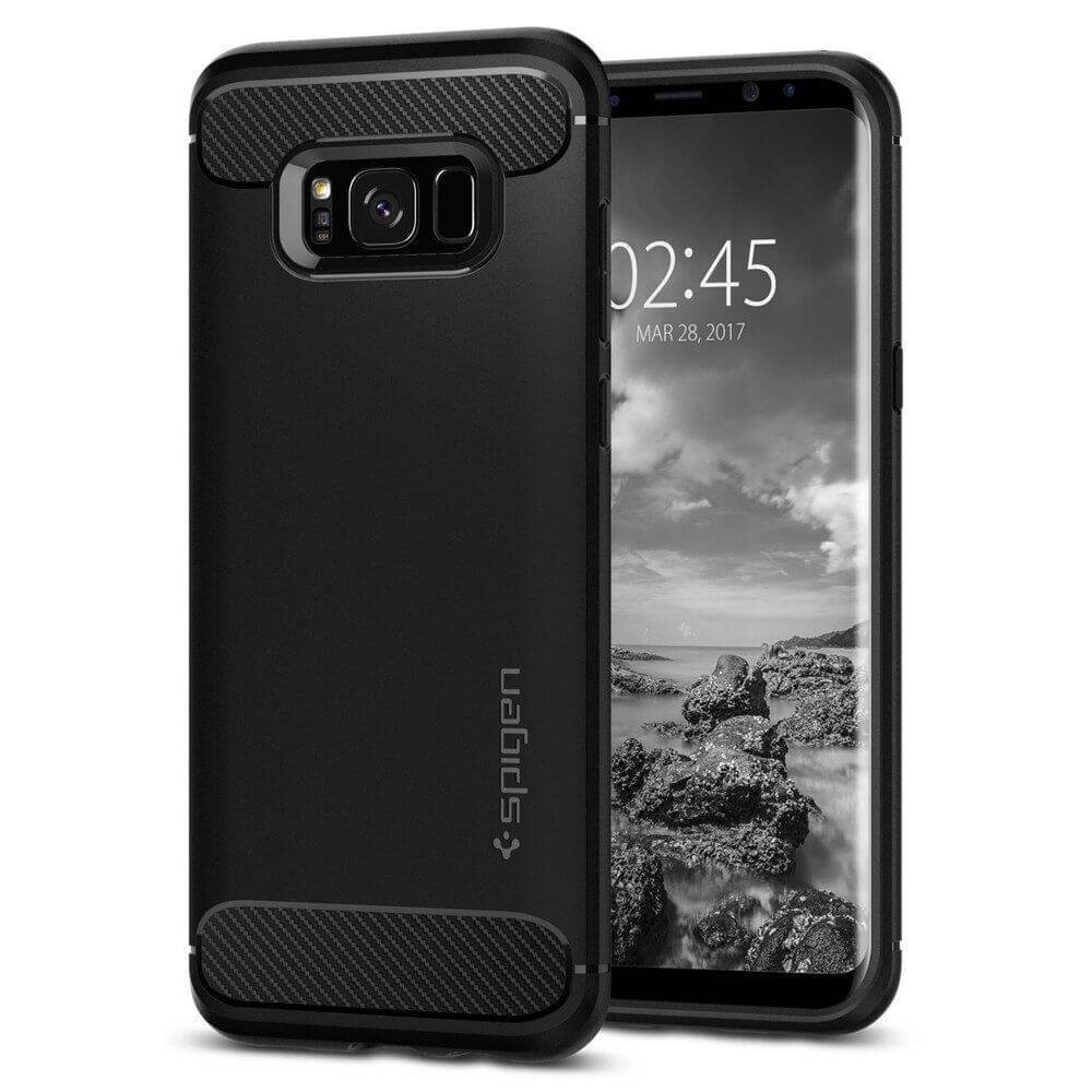Калъф Spigen Rugged Armor За Samsung Galaxy S8, Black