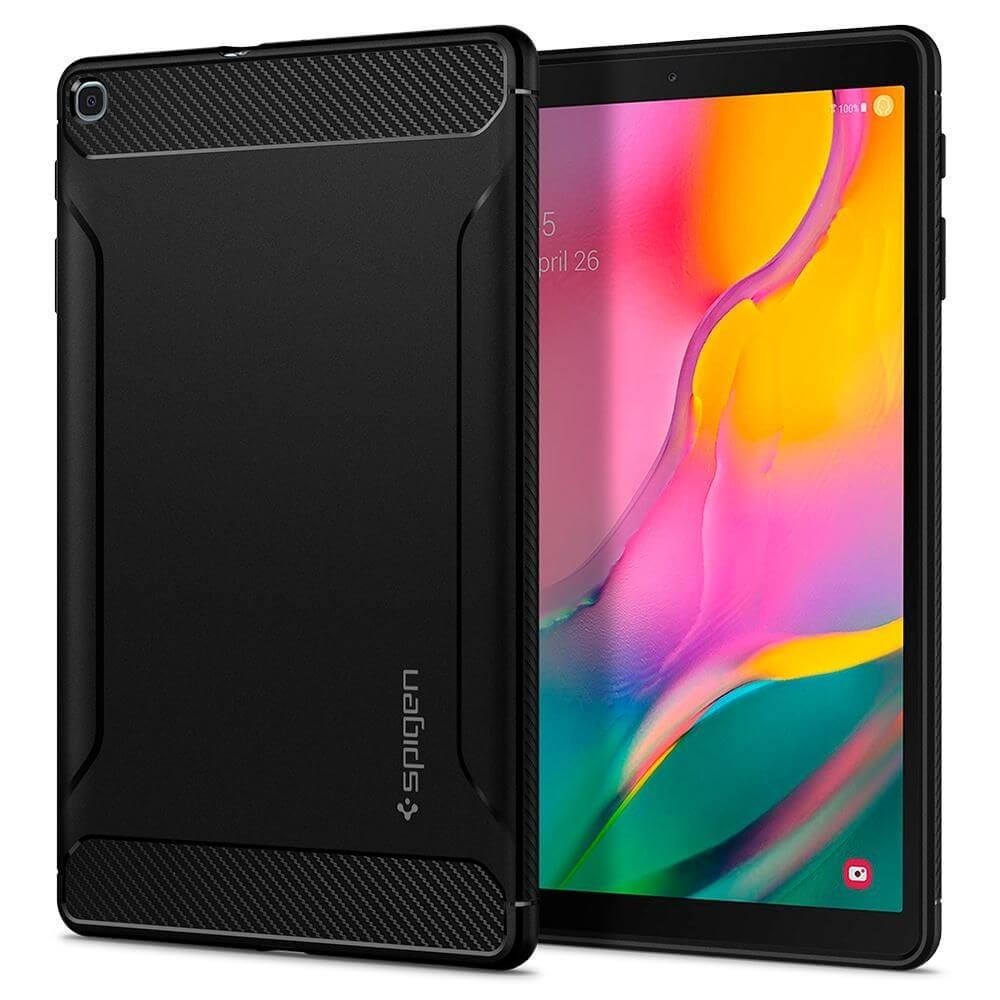 Калъф SPIGEN RUGGED ARMOR за SAMSUNG GALAXY TAB A 10.1 2019 T510/T515, Черен
