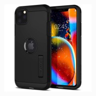 Spigen Tough Armor хибриден кейс с най-висока степен на защита Tech за iPhone 11 Pro Max, Black