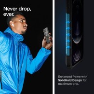 Калъф SPIGEN NITRO FORCE за IPHONE 12/12 PRO, MATTE BLACK