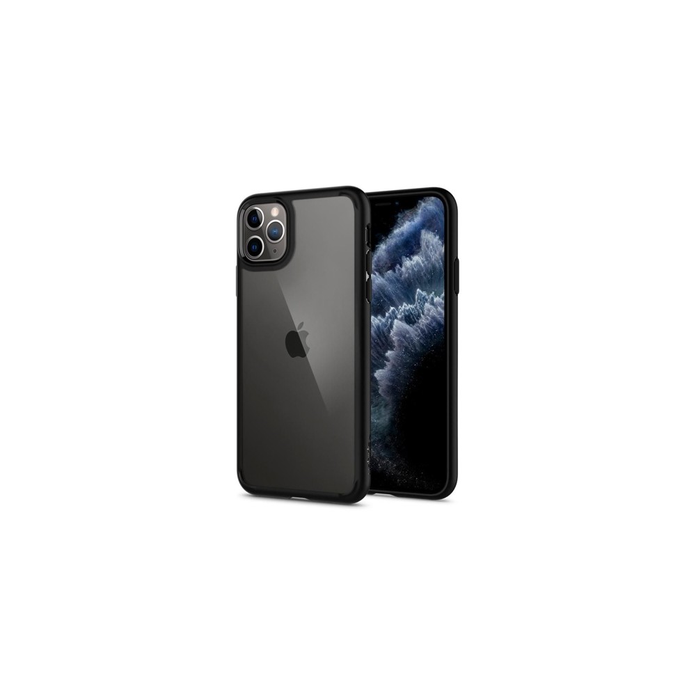 Spigen Ultra Hybrid хибриден кейс с най-висока степен на защита за iPhone 11 Pro Max Matte Black