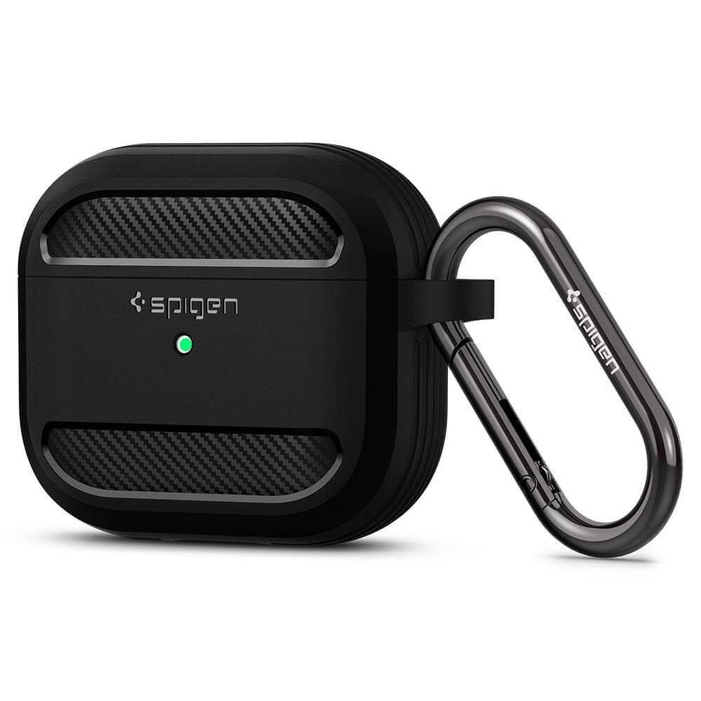 Калъф SPIGEN RUGGED ARMOR за APPLE AIRPODS 3, MATTE BLACK