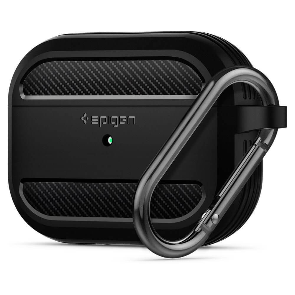 Калъф SPIGEN RUGGED ARMOR за APPLE AIRPODS PRO, MATTE BLACK