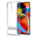 Spigen Slim Armor Essential "S" хибриден кейс с най-висока степен на защита за Samsung Galaxy S20, Crystal Clear