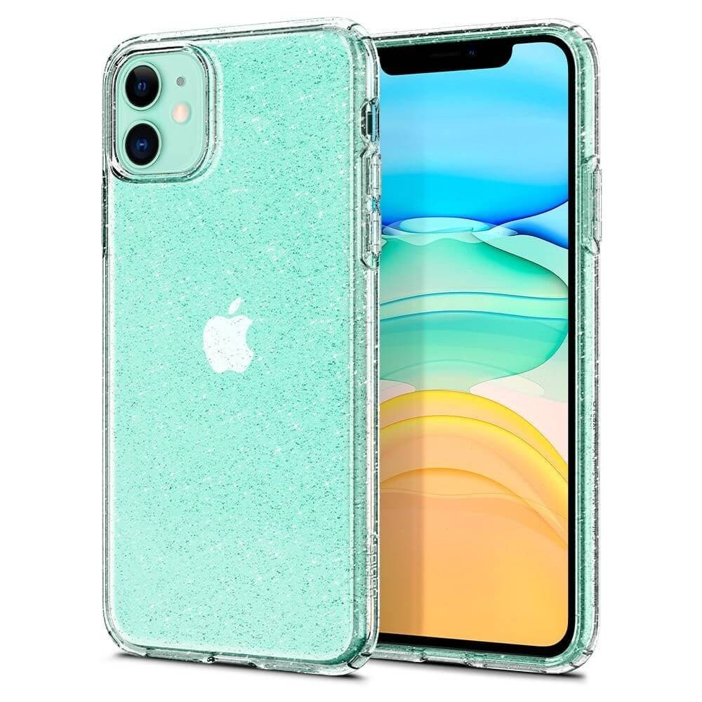 Калъф SPIGEN LIQUID CRYSTAL за IPHONE 11 GLITTER, CRYSTAL