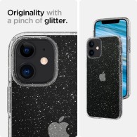 Калъф SPIGEN LIQUID CRYSTAL за IPHONE 12 MINI, GLITTER CRYSTAL