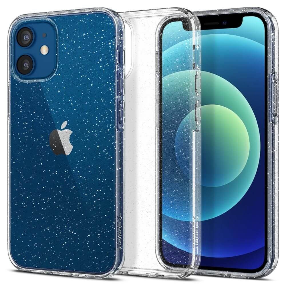 Калъф SPIGEN LIQUID CRYSTAL за IPHONE 12 MINI, GLITTER CRYSTAL