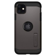 Spigen Tough Armor хибриден кейс с най-висока степен на защита Tech за iPhone 11, Gunmetal