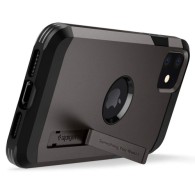 Spigen Tough Armor хибриден кейс с най-висока степен на защита Tech за iPhone 11, Gunmetal