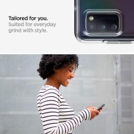 Калъф SPIGEN LIQUID CRYSTAL за SAMSUNG GALAXY A41, CRYSTAL CLEAR