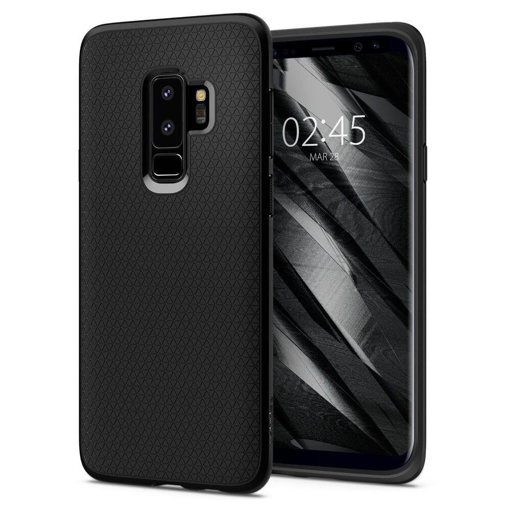 Калъф SPIGEN LIQUID AIR за SAMSUNG GALAXY S9+ PLUS, MATTE BLACK