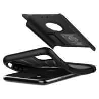 Spigen Slim Armor хибриден кейс с най-висока степен на защита за iPhone 11, Black