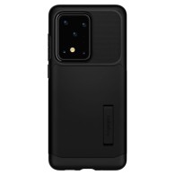 Spigen Slim Armor хибриден кейс с най-висока степен на защита за Samsung Galaxy S20 Ultra, Black