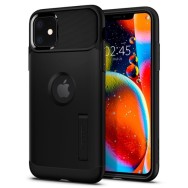 Spigen Slim Armor хибриден кейс с най-висока степен на защита за iPhone 11, Black
