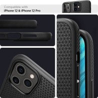 Калъф SPIGEN LIQUID AIR за IPHONE 12/12 PRO, MATTE BLACK