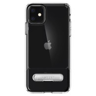 Spigen Slim Armor Essential S хибриден кейс с най-висока степен на защита за iPhone 11, Crystal Clear