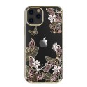 Калъф Kingxbar Butterfly Series original Swarovski crystals iPhone 12 Pro Max pink