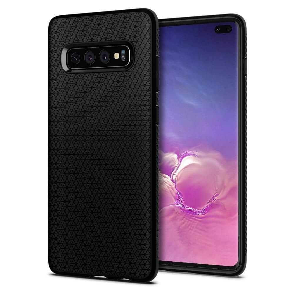 Калъф SPIGEN LIQUID AIR за SAMSUNG GALAXY S10+ PLUS, MATTE BLACK