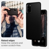 Калъф SPIGEN LIQUID AIR за SAMSUNG GALAXY S20+ PLUS, MATTE BLACK