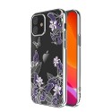Калъф Kingxbar Butterfly Series original Swarovski crystals iPhone 12 mini purple