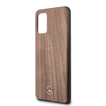 Калъф Mercedes MEHCS67VWOLB за Samsung S20+ Wood Line Walnut