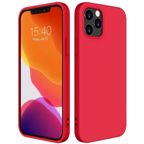 fixGuard Silicone Fit за iPhone 12 Pro Max red