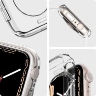 Калъф SPIGEN LIQUID CRYSTAL за APPLE WATCH 4/5/6/7/SE (40/ 41 MM), CRYSTAL CLEAR