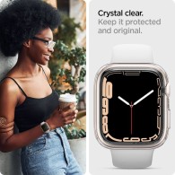Калъф SPIGEN LIQUID CRYSTAL за APPLE WATCH 4/5/6/7/SE (44/ 45 MM), CRYSTAL CLEAR