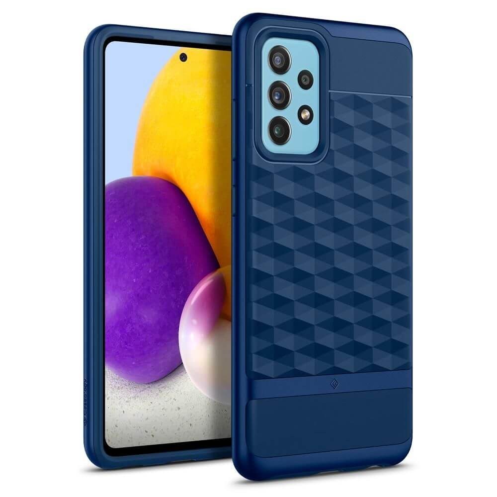 Калъф CASEOLOGY PARALLAX за SAMSUNG GALAXY A72, CLASSIC BLUE