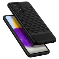 Калъф CASEOLOGY PARALLAX за SAMSUNG GALAXY A72, MATTE BLACK