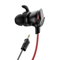 Слушалки Baseus Gamo H15 In-Ear, 3.5mm жак, Червен