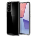 Spigen Ultra Hybrid хибриден кейс с най-висока степен на защита за Samsung Galaxy S20, Crystal Clear