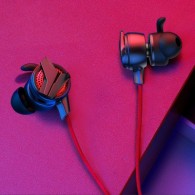 Слушалки Baseus Gamo H15 In-Ear, 3.5mm жак, Червен