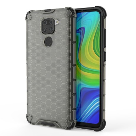 Калъф fixGuard Honeycomb Case armor cover with TPU Bumper for Xiaomi Redmi 10X 4G / Xiaomi Redmi Note 9 black