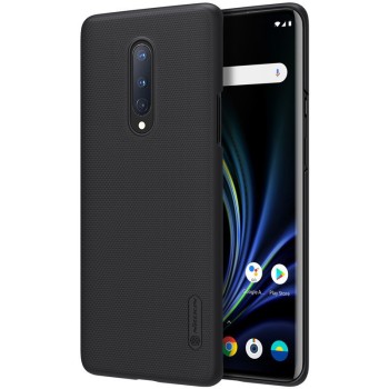 Калъф Nillkin Super Frosted Shield Case + kickstand за OnePlus 8 black