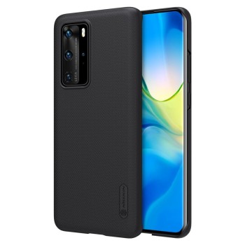 Калъф Nillkin Super Frosted Shield Case + kickstand за Huawei P40 Pro black