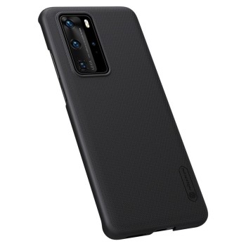 Калъф Nillkin Super Frosted Shield Case + kickstand за Huawei P40 Pro black