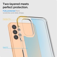 SPIGEN ULTRA HYBRID за SAMSUNG GALAXY  A13 4G / LTE, CRYSTAL CLEAR