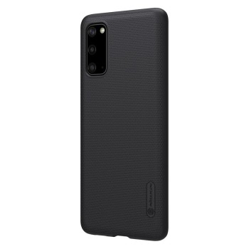Калъф Nillkin Super Frosted Shield Case + kickstand за Samsung Galaxy S20 black