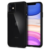 Etui Spigen Ultra Hybrid хибриден кейс с най-висока степен на защита за iPhone 11, Matte Black