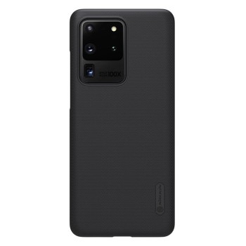 Калъф Nillkin Super Frosted Shield Case + kickstand за Samsung Galaxy S20 Ultra black
