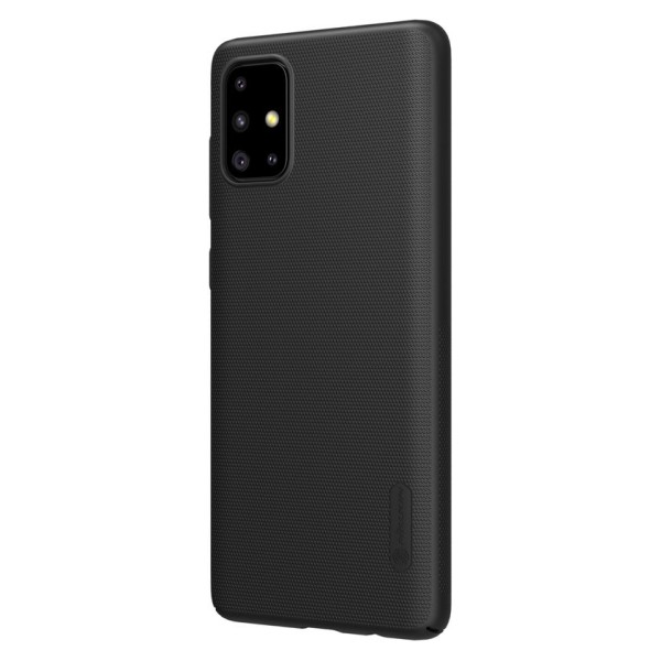 Калъф Nillkin Super Frosted Shield Case + kickstand за Samsung Galaxy A71 black